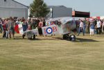 Vimy Flight lands at Moosomin Municipal Airport CJB5